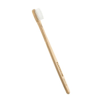 Elgydium Eco Friendly Medium، Medium Wooden Toothbrush 1 قطعة.