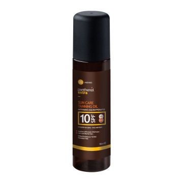 Panthenol Extra Sun Care Tanning Oil SPF10 Αντηλιακό Λάδι Μαυρίσματος Πρόσωπο/Σώμα 150ml