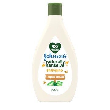 Johnsons Naturally Sensitive Shampoo 395ml