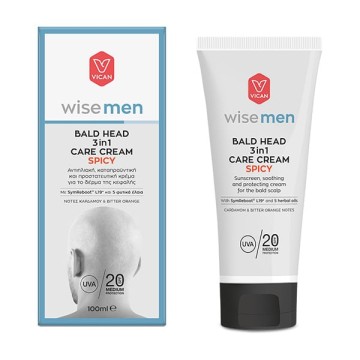 Vican Wise Men Bald Head Care Crema Piccante 100ml