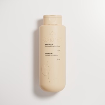 Garden Shower Gel Vanilla & Sandalwood, 400ml