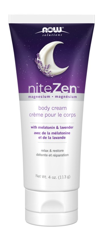 NOW Solutions Nitizen Magnesium Body Cream, 113g NOW Solutions Nitizen Magnesium Body Cream, 113g