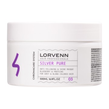 Lorvenn Silver Pure Anti-Yellowing & Shine Masque 500ml Lorvenn Silver Pure Anti-Yellowing & Shine Masque 500ml