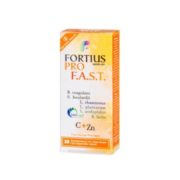Geoplan Fortius Pro F.A.S.T.  Διασπειρώμενα Δισκία 10τμχ