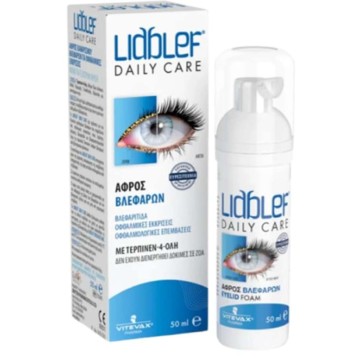 Lidblef Daily Care Eyelid Foam, 50ml