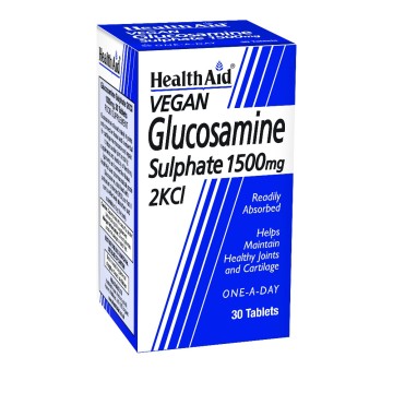 Vegan Glucosamine Sulphate 1500mg 2KCl 1500mg 30tabs