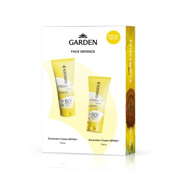 Garden Promo Sunscreen Face Cream Spf50+, 2x50ml Garden Promo Sunscreen Face Cream Spf50+, 2x50ml
