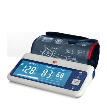 Pic Solution Ndihmë për monitorin e shpejtë dixhital të presionit të gjakut në pjesën e sipërme të krahut