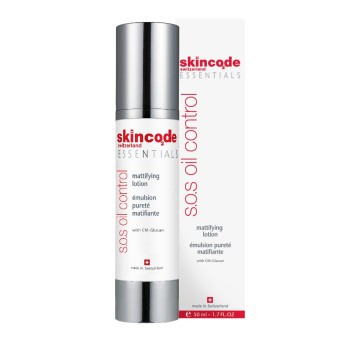 Skincode Essentials SOS Oil Control Lotion Matifiante Lotion pour Peaux Grasses 50 ml
