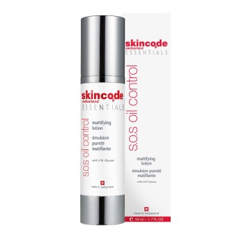 Skincode Essentials S.O.S. Oil Control Mattifying Lotion Λοσιόν για... Skincode Essentials S.O.S. Oil Control Mattifying Lotion Λοσιόν για...