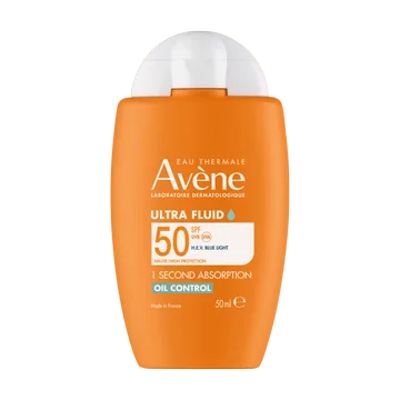 Avène Ultra Fluide Contrôle du Sébum SPF50 Crème Solaire Visage... Avène Ultra Fluide Contrôle du Sébum SPF50 Crème Solaire Visage...