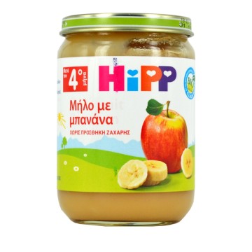Hipp Φρουτόκρεμα Μήλο με Μπανάνα 190gr Hipp Φρουτόκρεμα Μήλο με Μπανάνα 190gr
