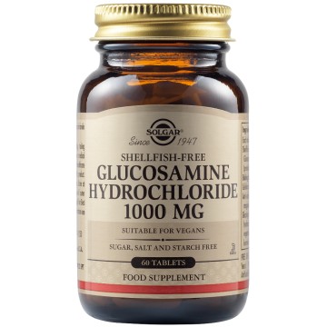 Solgar Glucosamine HCI 1000mg (Shellfish-Free) Υδροχλωρική γλουκοζα... Solgar Glucosamine HCI 1000mg (Shellfish-Free) Υδροχλωρική γλουκοζα...