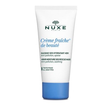 Nuxe Creme Fraiche de Beaute Masque SOS Hydratant 48h, Увлажняющая маска на 48 часов с успокаивающим действием 50 мл