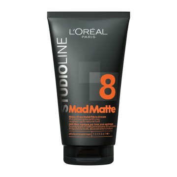 LOreal Paris Studio Line Mad Matte 8 Shine-Free Hold Fibre Cream, 1... LOreal Paris Studio Line Mad Matte 8 Shine-Free Hold Fibre Cream, 1...