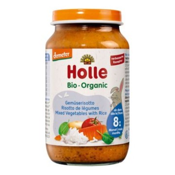 Holle Organic Παιδικός Πουρές με Ανάμεικτα Λαχανικά και Ρύζι από 8 ... Holle Organic Παιδικός Πουρές με Ανάμεικτα Λαχανικά και Ρύζι από 8 ...