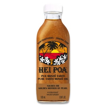 Hei Poa Pure Tahiti Monoi Oil Golden Pearls 100ml Hei Poa Pure Tahiti Monoi Oil Golden Pearls 100ml
