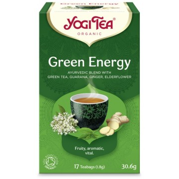 Yogi Tea Green Energy 30.6 gr, 17 Φακελάκια