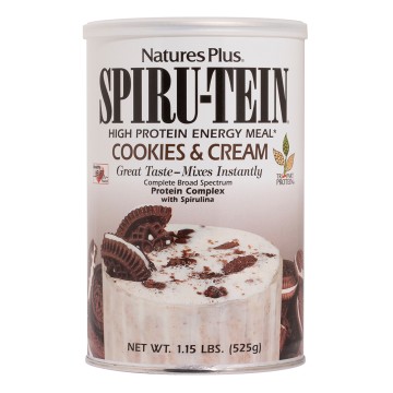 Natures Plus Spiru-Tein Cookies & Cream 525 Gr