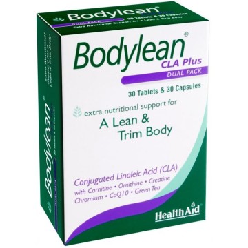 Health Aid Bodylean CLA Plus Dual Pack 30 onglets et 30 capsules
