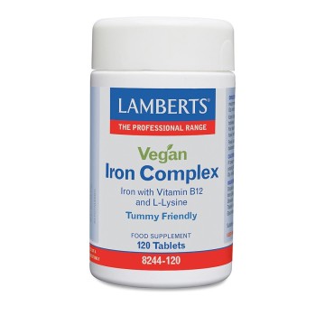 Lamberts Vegan Iron Complex 120 tabs