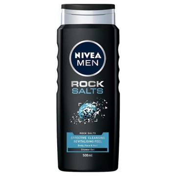 Гель для душа Nivea Men с каменной солью 500 мл