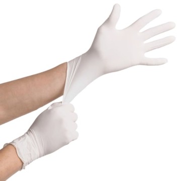 Латексные перчатки без пудры Trust Fit, большие, 100 шт.