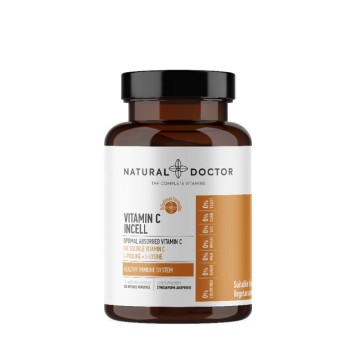 Natural Doctor Vitamin C Incell 120 φυτικές κάψουλες