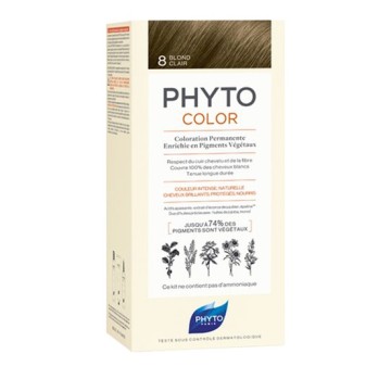 Phyto Phytocolor Μόνιμη Βαφή Μαλλιών 8.0 Ξανθό Ανοιχτό