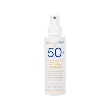Korres Yoghurt Suncreen Spray Emulsion Body & Face SPF50 150ml Korres Yoghurt Suncreen Spray Emulsion Body & Face SPF50 150ml