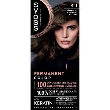 Syoss Permanent Color 4-1 Καστανό Syoss Permanent Color 4-1 Καστανό