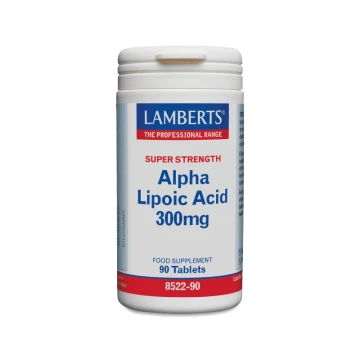 Ácido Alfa Lipoico Lamberts, Antioxidante, Psicología - Estrés 300 mg...