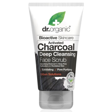 Doctor Organic Charcoal Face Scrub 125ml Doctor Organic Charcoal Face Scrub 125ml