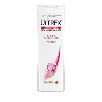 Ultrex Женски шампоан за мека и блестяща коса 360мл