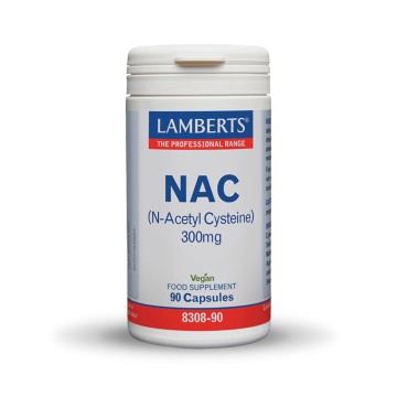 Lamberts NAC (N-Acetyl Cysteine) 300mg, 90 caps