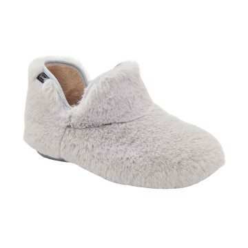 Scholl Molly Bootie Light Gray Anatomical Slippers No 39
