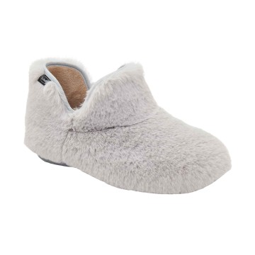 Светло сиви анатомични чехли Scholl Molly Bootie № 39