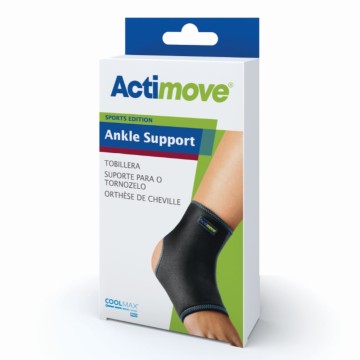 Mbështetje për kyçin e këmbës Actimove Sports Edition E zezë mesatare
