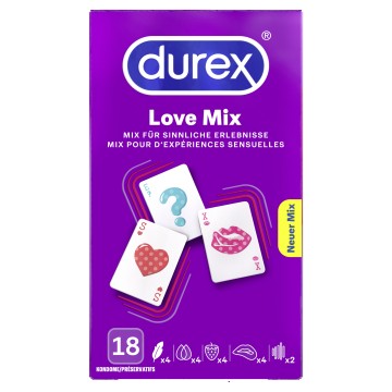 Prezervativët Durex Love Mix 18 copë