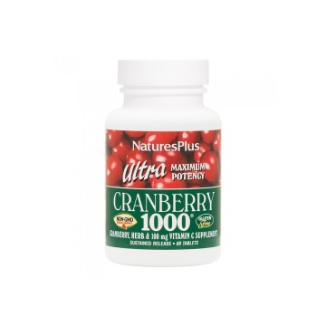 Natures Plus Ultra Cranberry 1000mg 120 tabs