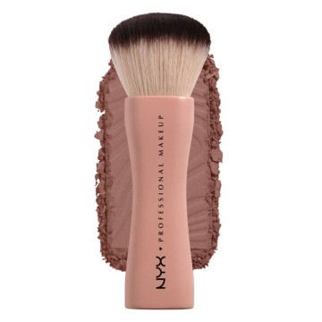 Nyx Professional Make Up Кисть для бронзера с плавленым кремом, 1 шт.