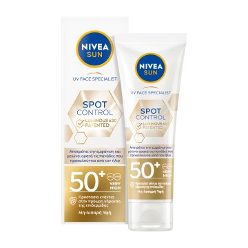 Nivea Sun UV Face Spot Control SPF50+, 40ml