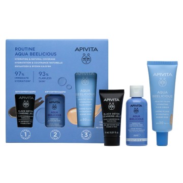Apivita Promo Αqua Beelicious Λεπτόρευστη Κρέμα με Χρώμα SPF30 40ml...