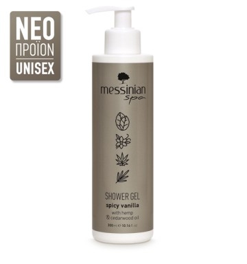 Messinian Spa Gel Doccia Speziato Vaniglia 300ml