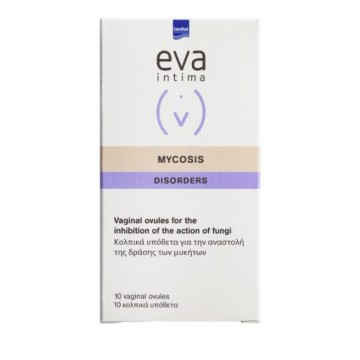 Intermed Eva Intima Mycosis Ovules Disorders Vaginal Ovules 10τμχ Intermed Eva Intima Mycosis Ovules Disorders Vaginal Ovules 10τμχ