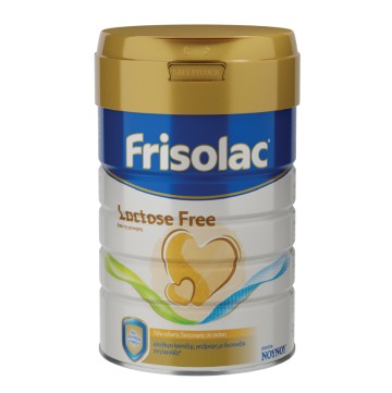 Frisolac Безлактозное Сухое Молоко Специального Питания для Детей с Непереносимостью Лактозы 0м+ 400г