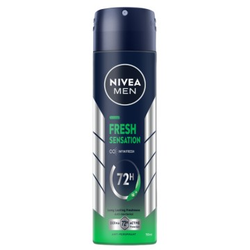 Nivea Men Fresh Sensation Deodorant Spray 72h, 150ml Nivea Men Fresh Sensation Deodorant Spray 72h, 150ml
