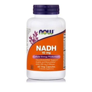 Now Foods Nadh 10mg 60 φυτικές κάψουλες Now Foods Nadh 10mg 60 φυτικές κάψουλες