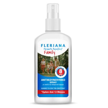 Fleriana Mosquito Repellent Family Αντικουνουπικό Σπρέι, 100ml