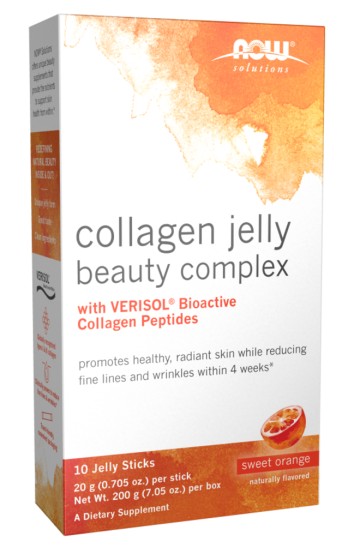 Now Foods Solutions, Collagen Jelly Beauty Complex 10 Jelly Sticks Now Foods Solutions, Collagen Jelly Beauty Complex 10 Jelly Sticks